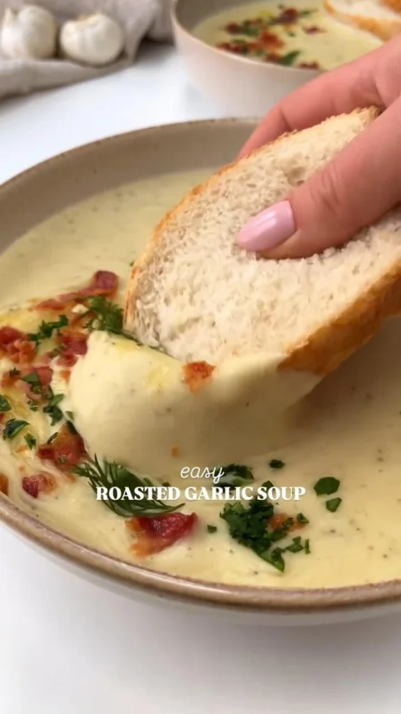 Roasted Garlic Soup – Creamy 60-Minute Comfort