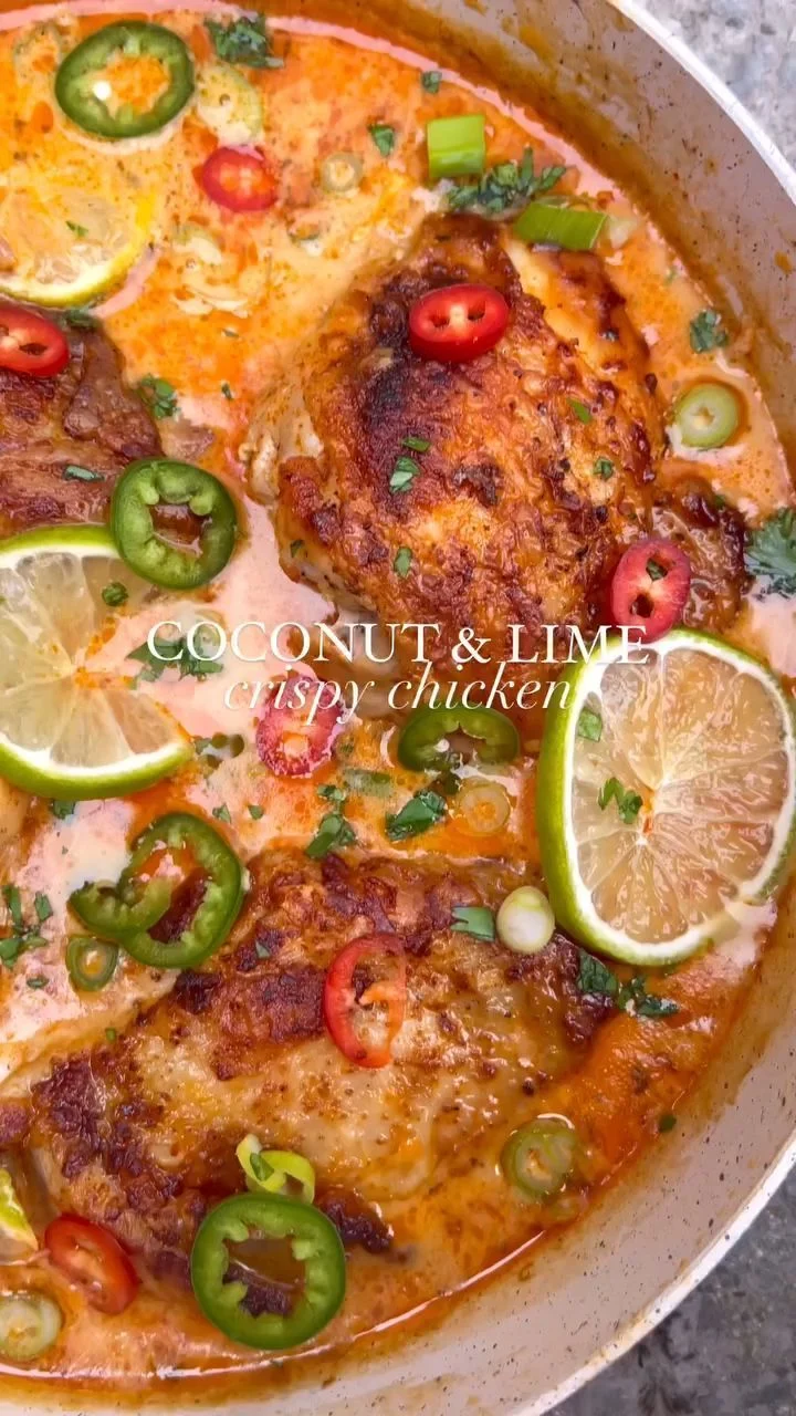 coconut lime crispy chicken recipe